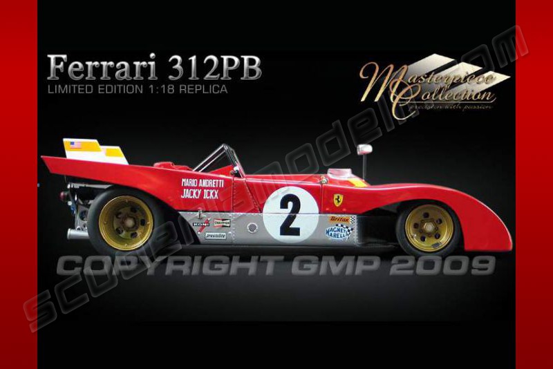 GMP Ferrari 312 PB - #2 SEBRING - Scuderiamodelli by Robert