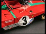 GMP 1972 Ferrari Ferrari 312 PB - #3 TARGA FLORIO Red