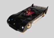 GMP 1972 Ferrari Ferrari 312 PB - BLACK PROTOTYP - Black