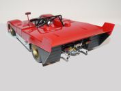 GMP 1972 Ferrari Ferrari 312 PB - RED PROTOTYP - Red