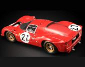 GMP 1967 Ferrari Ferrari 330 P4 Coupé - #21 Le Mans - Red
