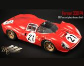 GMP 1967 Ferrari Ferrari 330 P4 Coupé - #21 Le Mans - Red