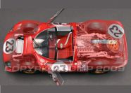 GMP 1967 Ferrari Ferrari 330 P4 Coupé - #23 Daytona - Red