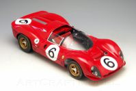 GMP 1967 Ferrari Ferrari 330 P4 Coupé - #6 Brands Hatch - Red