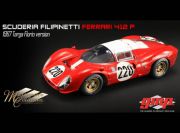 GMP 1970 Ferrari Ferrari 412 P - #220 Targa Florio - Red / White