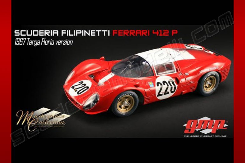 GMP Ferrari 412 P - #220 Targa Florio - - Scuderiamodelli by Robert