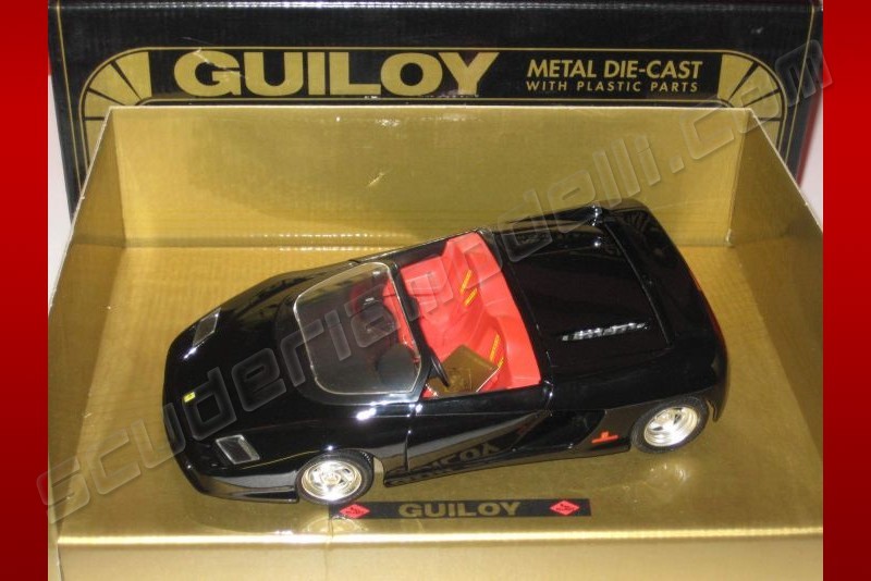 Ferrari Mythos Pininfarina 1/18 Guiloy - Concept Car Cabriolet Bleu Métal - Rare