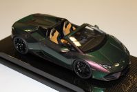 MR Collection 2016 Lamborghini Lamborghini Huracán Spyder LP 610-4 - CHAMELEON SILVER / GRE Red Matt