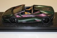 MR Collection 2016 Lamborghini Lamborghini Huracán Spyder LP 610-4 - CHAMELEON SILVER / GRE Red Matt