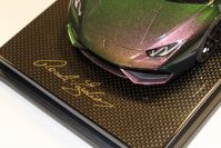 MR Collection 2016 Lamborghini Lamborghini Huracán Spyder LP 610-4 - CHAMELEON SILVER / GRE Red Matt