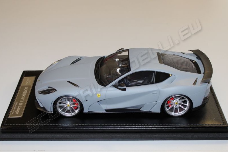 Novitec 812 N-Largo Gris Mat 1/18 Peako - Modèle Réduit Résine 83709