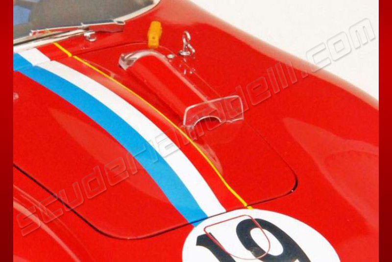 Ferrari 250 GTO 1962 Le Mans model in 1:18 scale