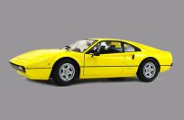 Kyosho 1975 Ferrari Ferrari 308 GTB - YELLOW - Yellow