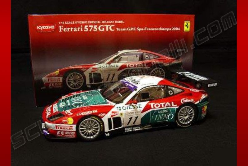 Kyosho Ferrari 575 GTC - #11 GIESSE - - Scuderiamodelli by Robert