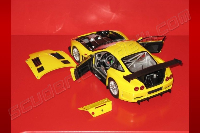 Kyosho Ferrari 575 GTC 2004 - YELLOW - - Scuderiamodelli by Robert