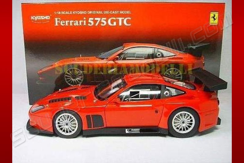 Kyosho Ferrari 575 GTC 2004 - RED - - Scuderiamodelli by Robert