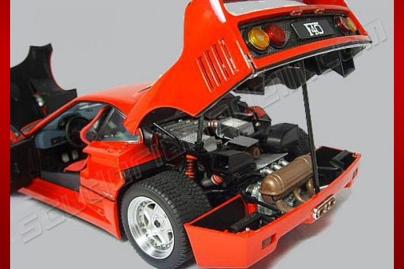 Kyosho 1987 Ferrari Ferrari F40 - RED - Red