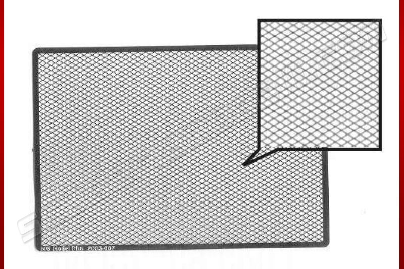 TMP Line Universal Kühlergrill Gitter 5 Silver
