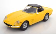 KK Scale  Ferrari Ferrari 275 GTB-4 NART Spyder - YELLOW - Yellow