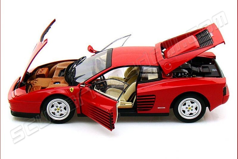 Kyosho Ferrari Testarossa - RED - - Scuderiamodelli by Robert