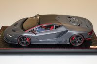 MR Collection  Lamborghini Lamborghini Centenario - MATT CARBON FIBRE - Red Matt