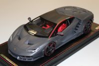 MR Collection  Lamborghini Lamborghini Centenario - MATT CARBON FIBRE - Red Matt