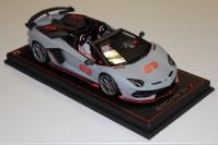 MR Collection  Lamborghini Lamborghini SVJ Roadster #63 - GREY MATT - Red Matt