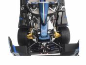 LCD-Models  Pagani Pagani Zonda HP Barchetta - CARBON BLUE - Red Matt