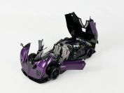 LCD-Models  Pagani Pagani Zonda HP Barchetta - CARBON PURPLE - Red Matt