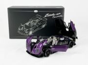 LCD-Models  Pagani Pagani Zonda HP Barchetta - CARBON PURPLE - Red Matt