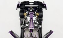 LCD-Models  Pagani Pagani Zonda HP Barchetta - CARBON PURPLE - Red Matt