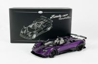 LCD-Models  Pagani Pagani Zonda HP Barchetta - CARBON PURPLE - Red Matt