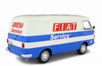 Laudoracing Model  Fiat Fiat 238 Van Fiat Service White / Blue