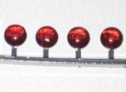 TMP Line  Universal OLD TYPE - Lichter / Light - Ø 7 mm Red