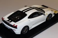 LookSmart Models 2007 Ferrari Ferrari F430 Scuderia - WHITE / BLACK - White Avus