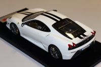 LookSmart Models 2007 Ferrari Ferrari F430 Scuderia - WHITE / BLACK - White Avus