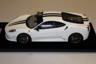 LookSmart Models 2007 Ferrari Ferrari F430 Scuderia - WHITE / BLACK - White Avus