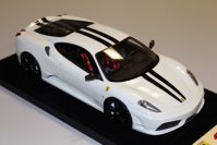 LookSmart Models 2007 Ferrari Ferrari F430 Scuderia - WHITE / BLACK - White Avus