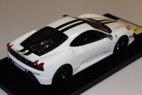 LookSmart Models 2007 Ferrari Ferrari F430 Scuderia - WHITE / BLACK - White Avus