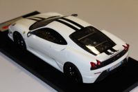 LookSmart Models 2007 Ferrari Ferrari F430 Scuderia - WHITE / BLACK - White Avus