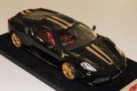 LookSmart Models 2007 Ferrari Ferrari F430 Scuderia - BLACK / GOLD - Black