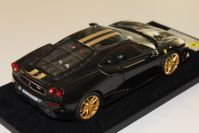 LookSmart Models 2007 Ferrari Ferrari F430 Scuderia - BLACK / GOLD - Black