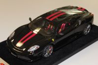 LookSmart Models 2007 Ferrari Ferrari F430 Scuderia - BLACK / RED - Black