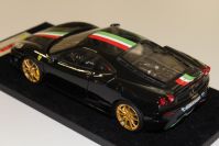 LookSmart Models 2007 Ferrari Ferrari F430 Scuderia - BLACK / ITALIA - Black