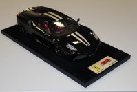 LookSmart Models  Ferrari Ferrari F430 Scuderia - BLACK / SILVER - Black / Silver