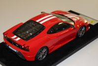 LookSmart Models 2007 Ferrari Ferrari F430 Scuderia - RED / WHITE - Rosso Corsa