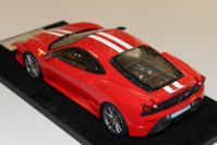 LookSmart Models 2007 Ferrari Ferrari F430 Scuderia - RED / WHITE - Rosso Corsa