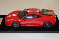 LookSmart Models 2007 Ferrari Ferrari F430 Scuderia - RED / WHITE - Rosso Corsa