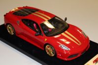 LookSmart Models 2007 Ferrari Ferrari F430 Scuderia - RED / GOLD - Rosso Corsa