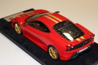 LookSmart Models 2007 Ferrari Ferrari F430 Scuderia - RED / GOLD - Rosso Corsa